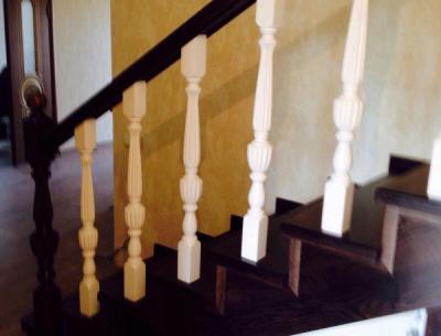 Лестницы деревянные на косоурах